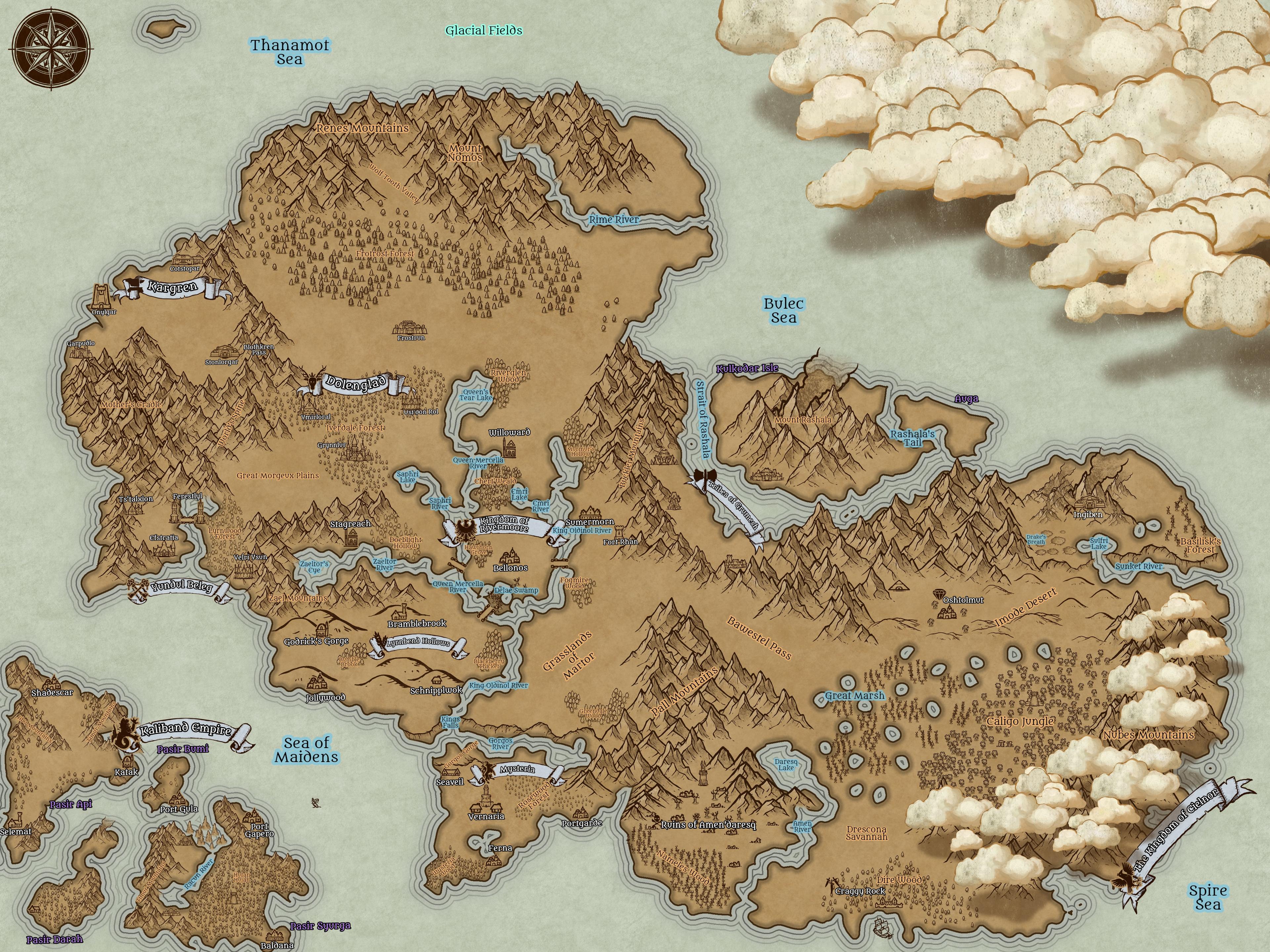 Myrnwen World Map
